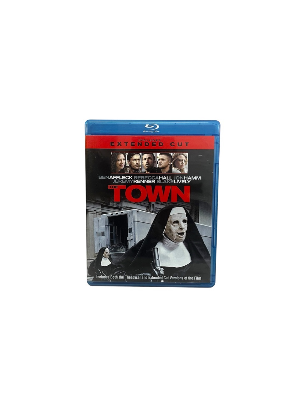 The Town (Blu-ray + DVD, 2010, 2-Disc Set, Extended Cut) Ben Affleck